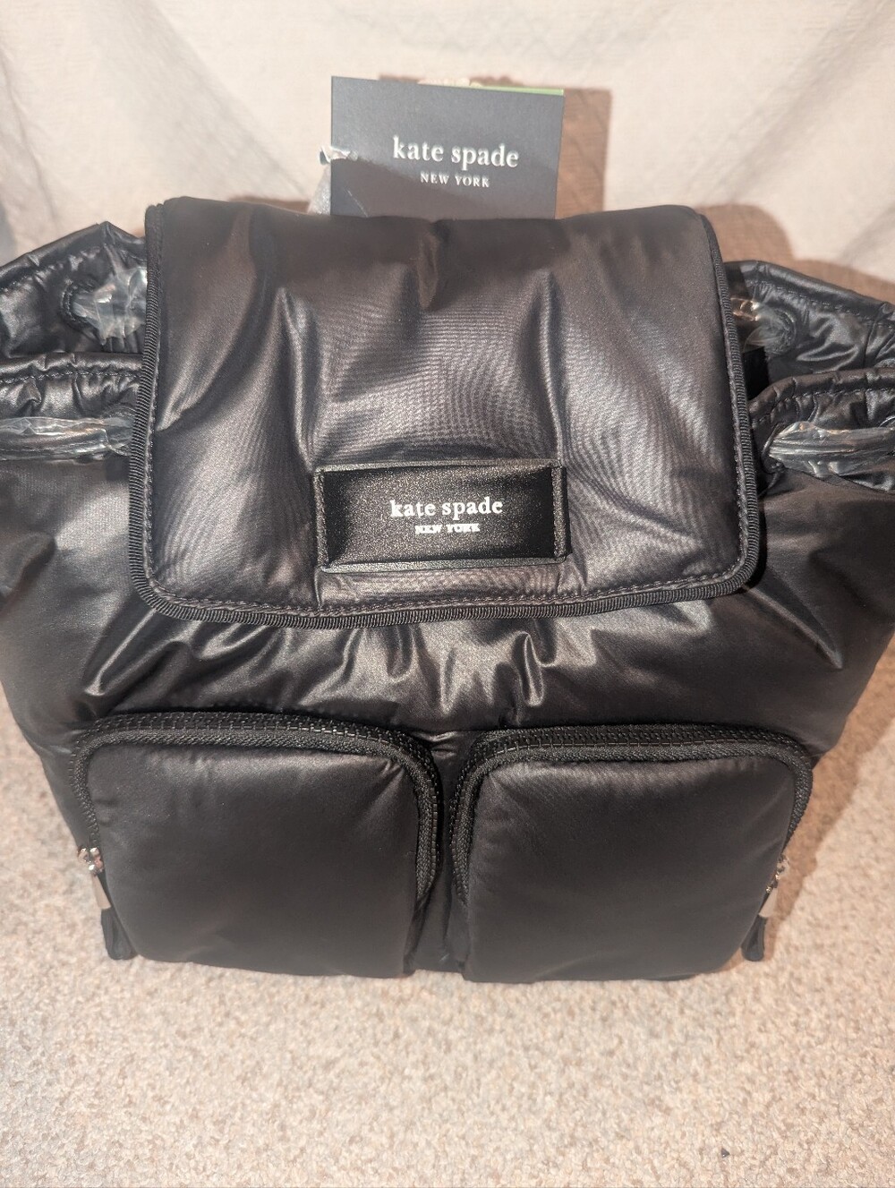 Kate Spade New York Puffy Leather Backpack